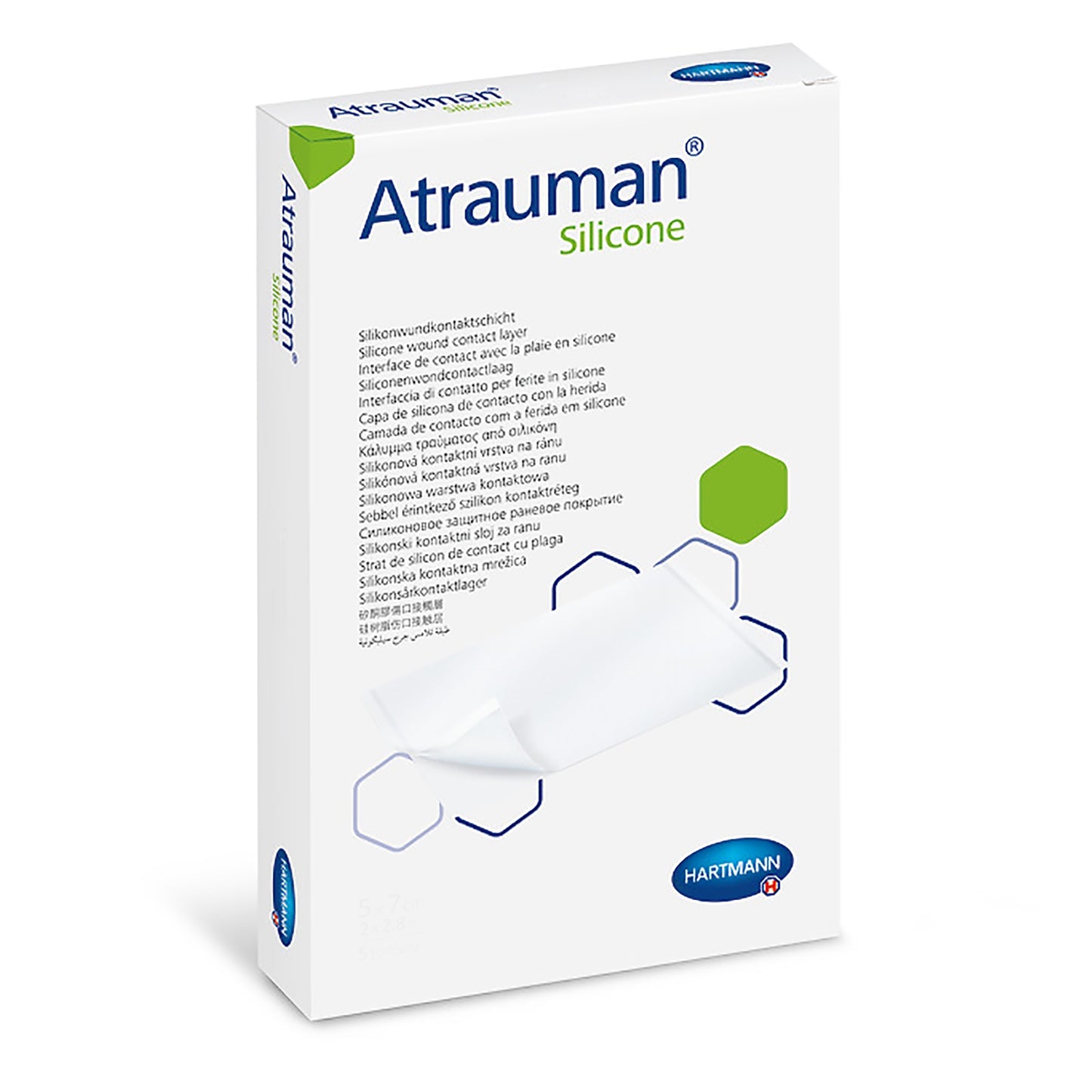 DRESSING, WOUND ATRAUMAN SILICONE COATED 3"X4"