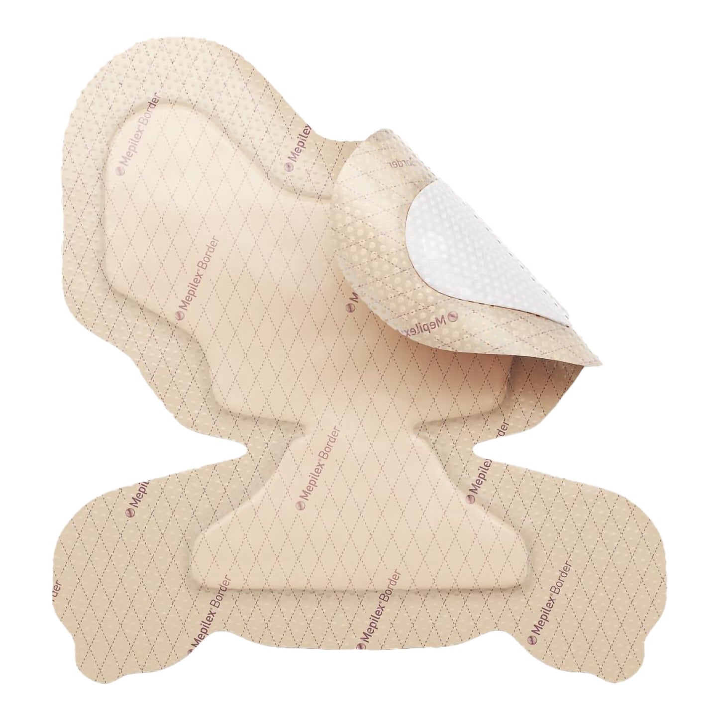 DRESSING, MEPILEX BORDER HEEL22X23CM