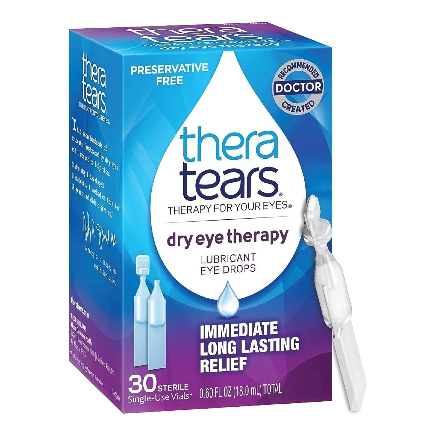 THERA TEARS, DRP DRY EYE 0.60OZ 0.25% UD
