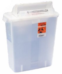 CONTAINER, SHARPS CLR 3GL