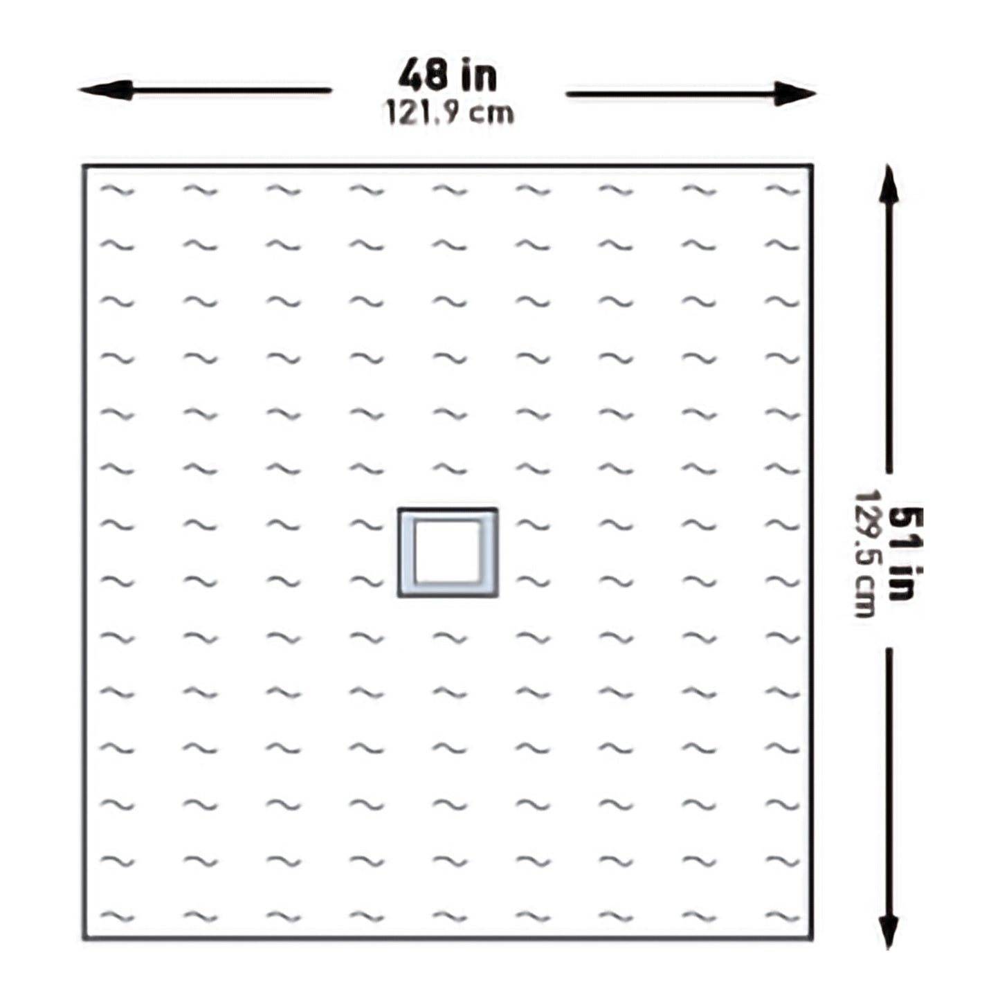 DRAPE, SURGICAL OPHTHALMIC EENT STR 48"X51"