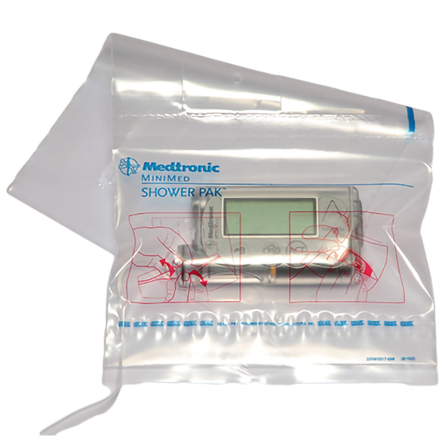 POUCH, PUMP SHOWER-PAK PLAS