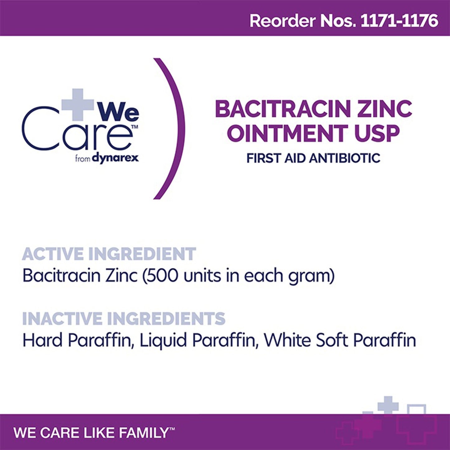 BACITRACIN+ZINC, OINT JAR 15OZ