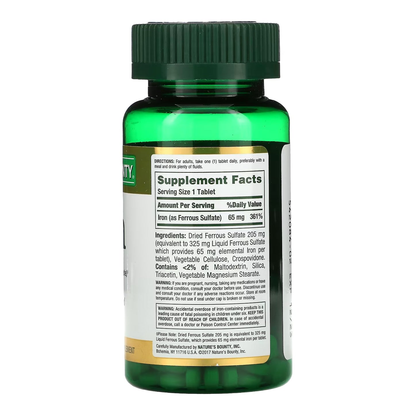 IRON, TAB 65MG