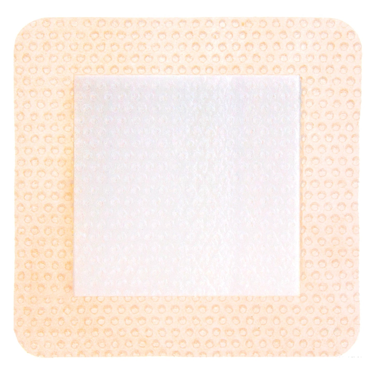DRESSING, WND ADH W/BORDER SOFT SIL FM 4X4"