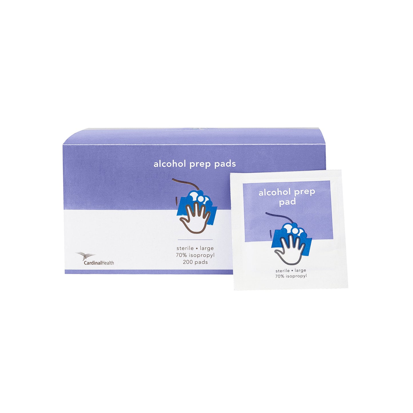 PAD, ALCOHOL PREP ISOPROPYL LG70%