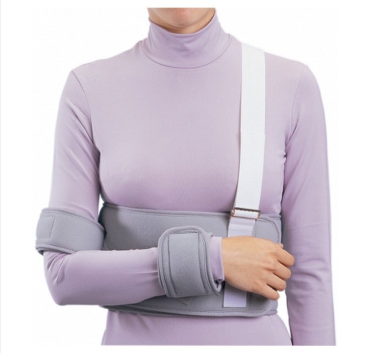 SHOULDER IMMOBILIZER, DLX RT/LT W/STRAP&CUFF UNIV DJORTH