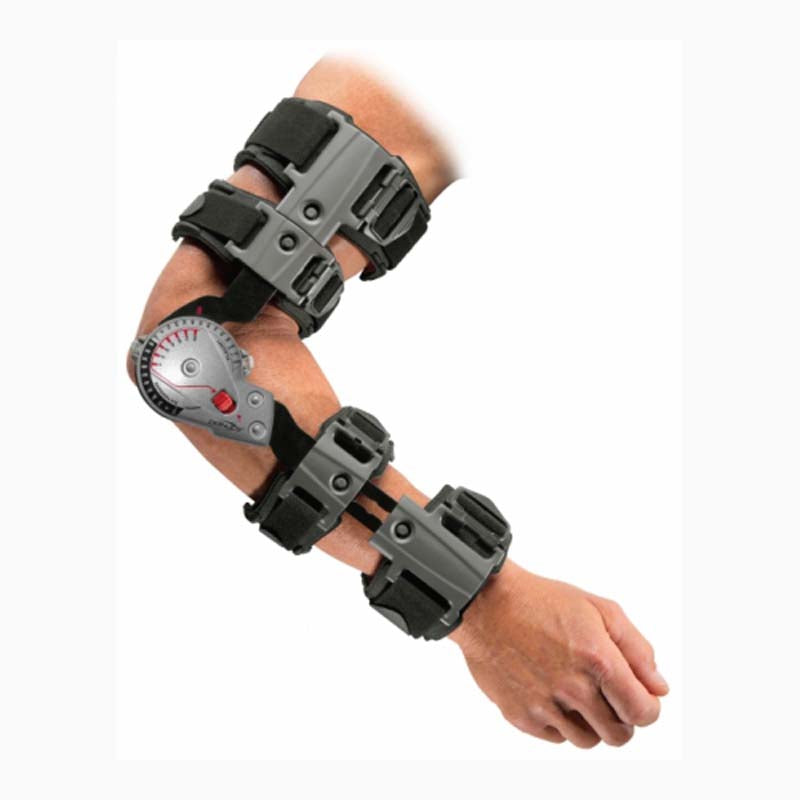 ELBOW BRACE, X-ACT TELESCOPINGROM POST OP LT DJORTH