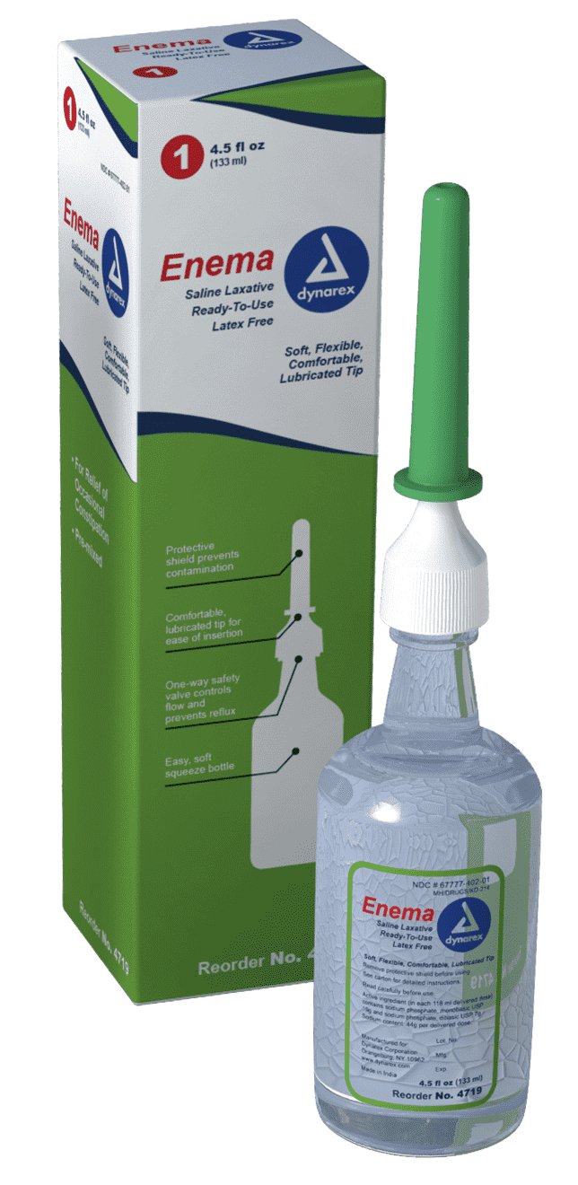 ENEMA, DYNAREX SALINE LAXATIVE4.5OZ