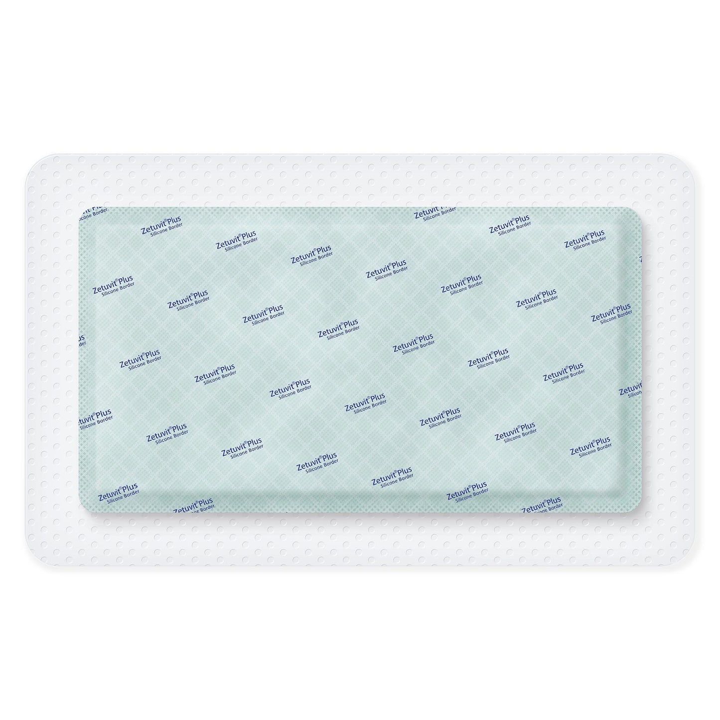 DRESSING, WND ZETUVIT + SAP BRDR SIL ADH 6"X10"