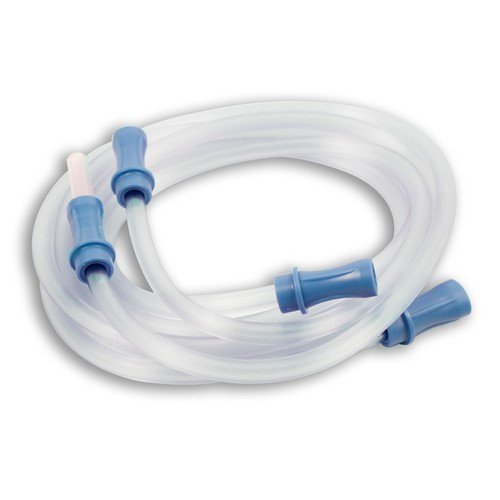 TUBING, SUCTION W/STRAW CONNECTOR 3/16"X6'