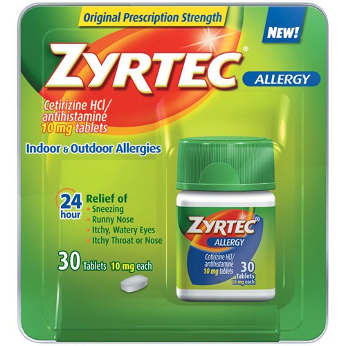 ZYRTEC, TAB 10MG