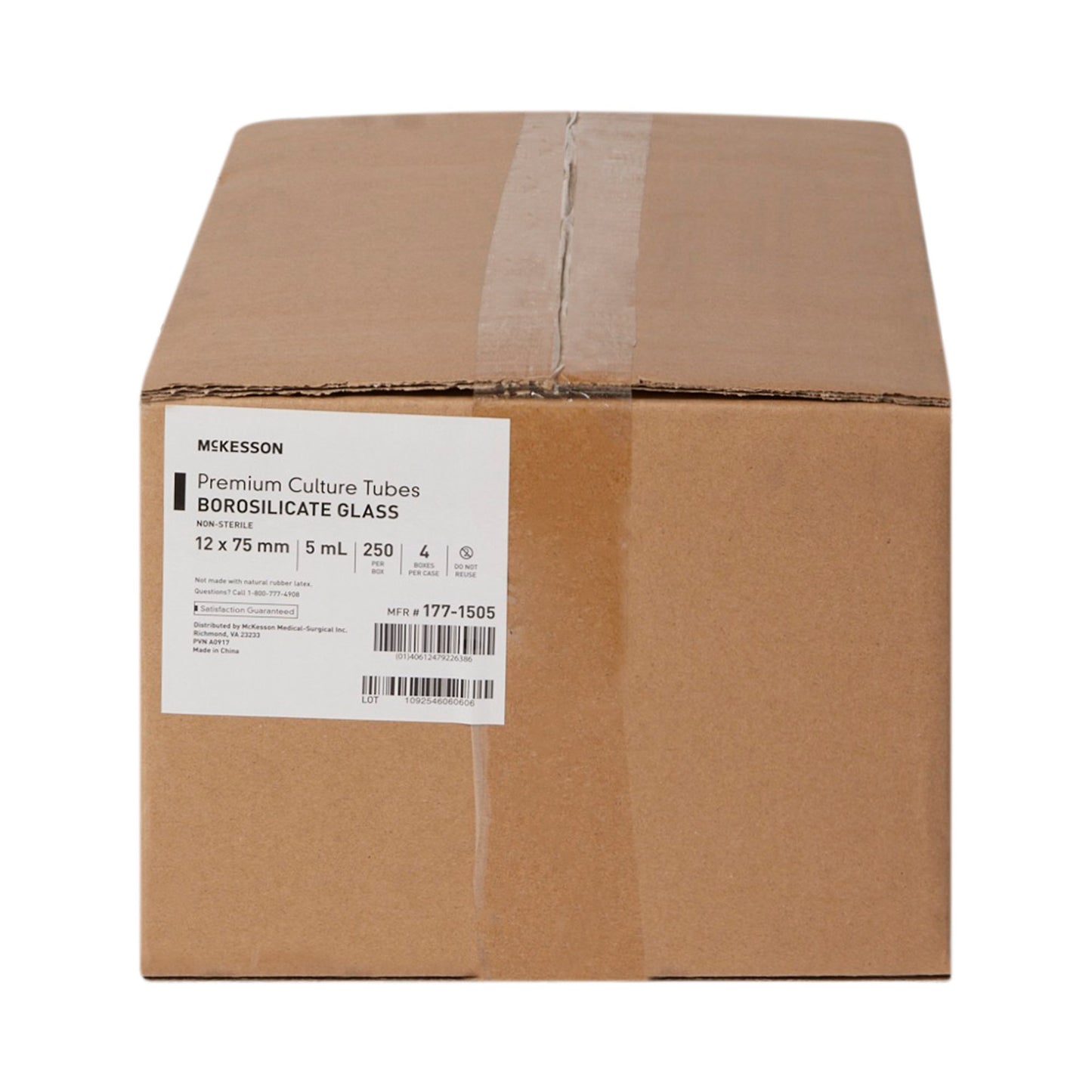 TUBE, TEST GLASS DISP 12X75 5ML