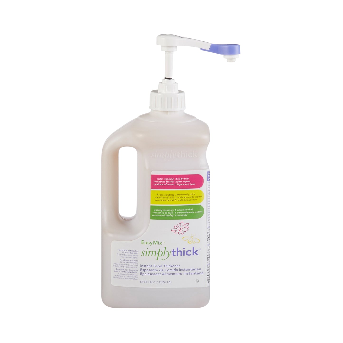 SIMPLY THICK, GEL 1.6L BT/PUMPNECTAR/HONEY/PUDDING