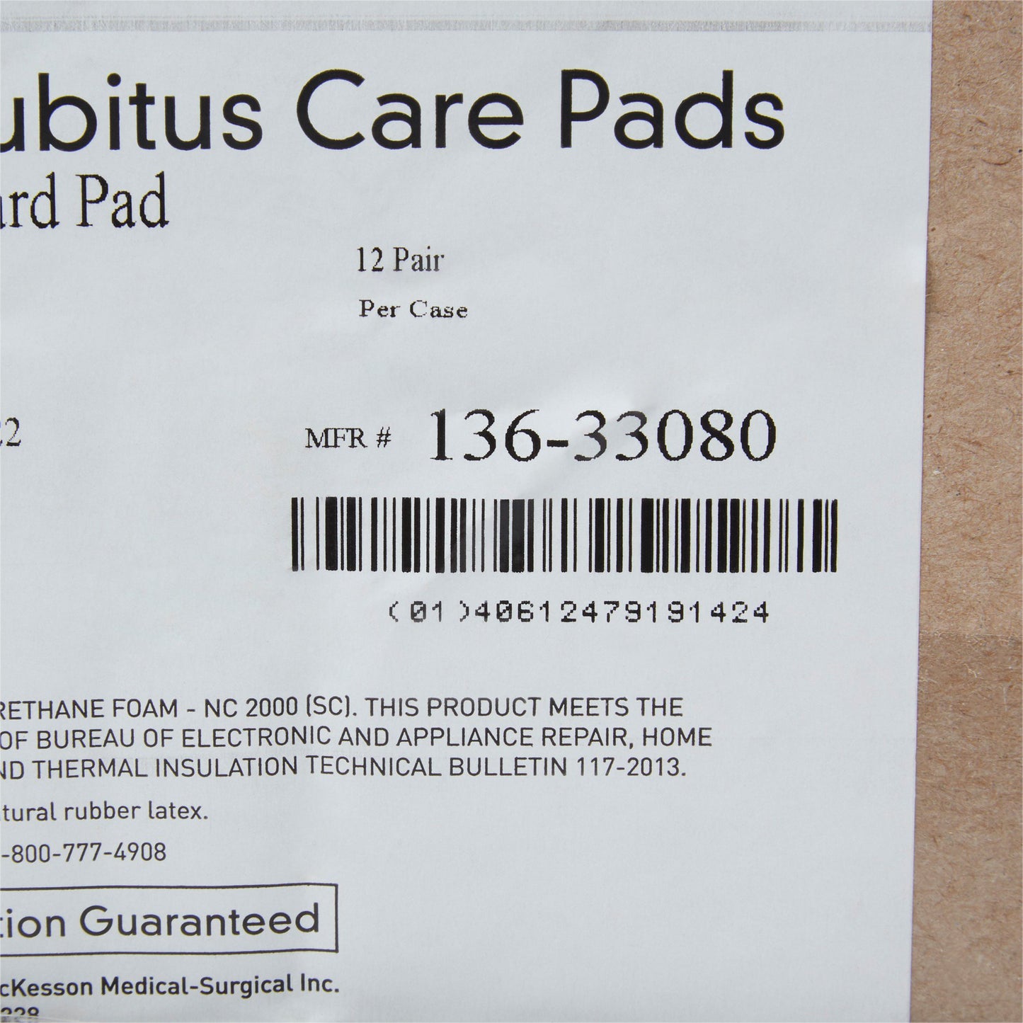 PAD, DECUB AM BOARD 20X7X2"