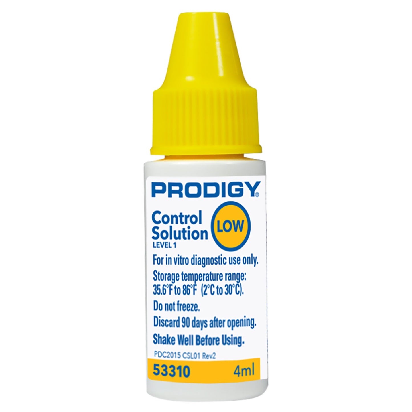 CONTROL SOLUTION, BLOOD GLUCOSEOS E LOW 4ML PRDGDB