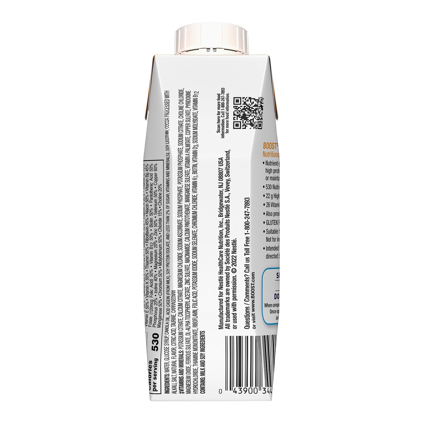BOOST VHC, CHOCOLATE 8OZ