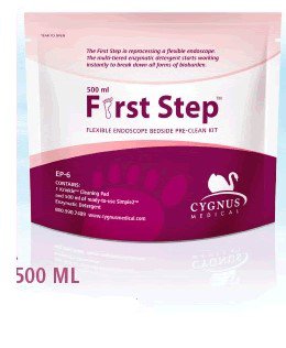 CARE KIT, BEDSIDE ENDOSCOPY 1CLEANING PAD 500ML