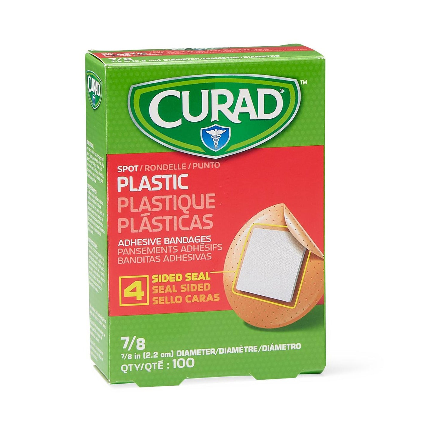 BANDAGE, ADHSV PLAS SPOT 7/8"
