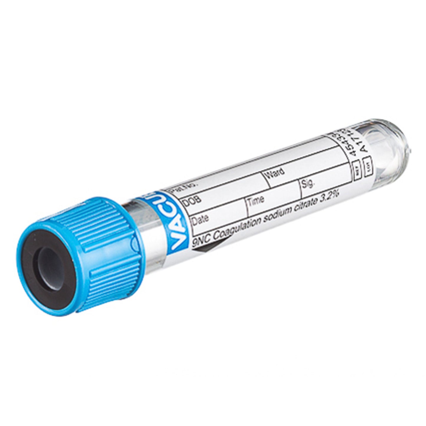 TUBE, VAC 9NC COAGULATION BLUCAP 3 2% 13X75