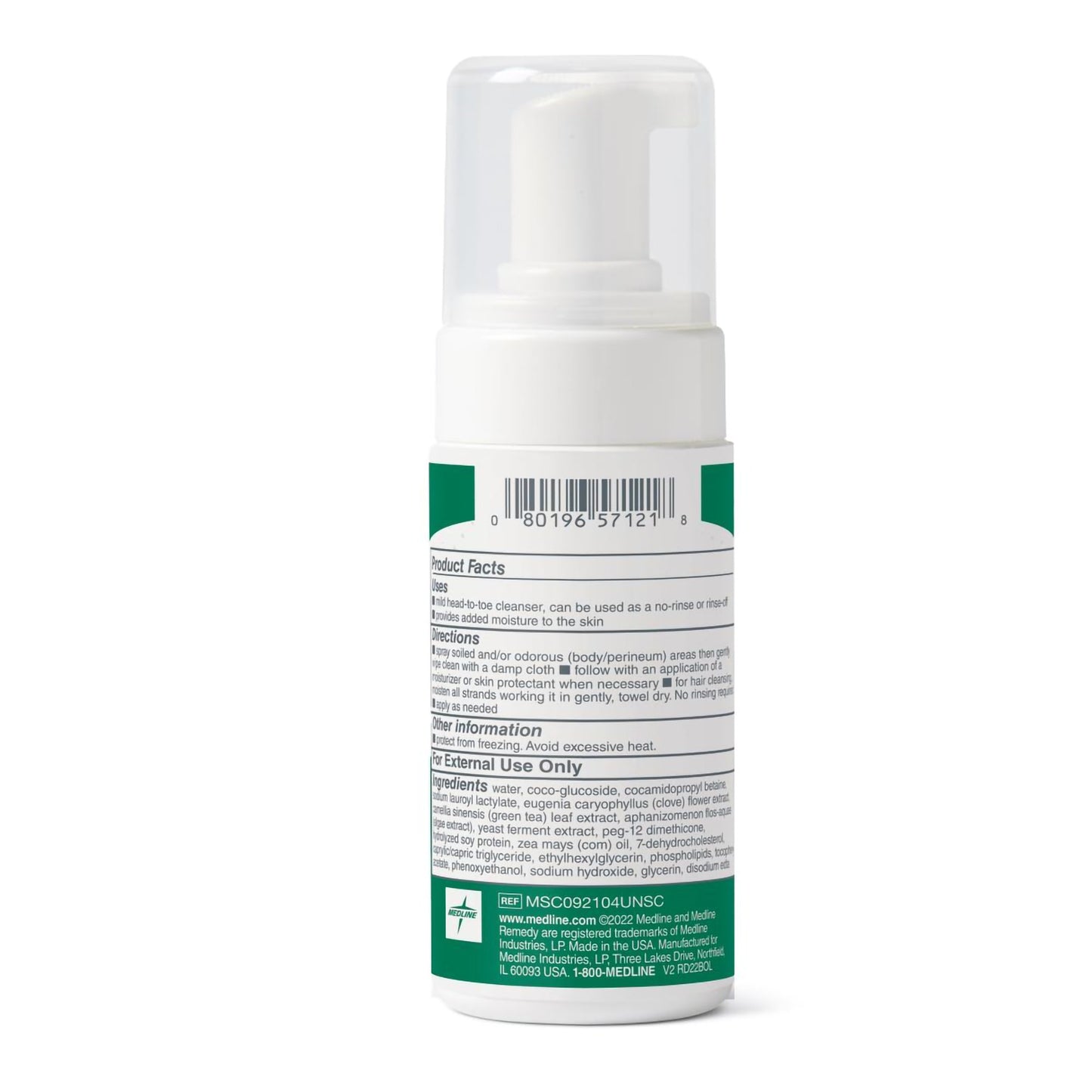 CLEANSER, SKIN REMEDY FOAM NORINSE 4OZ