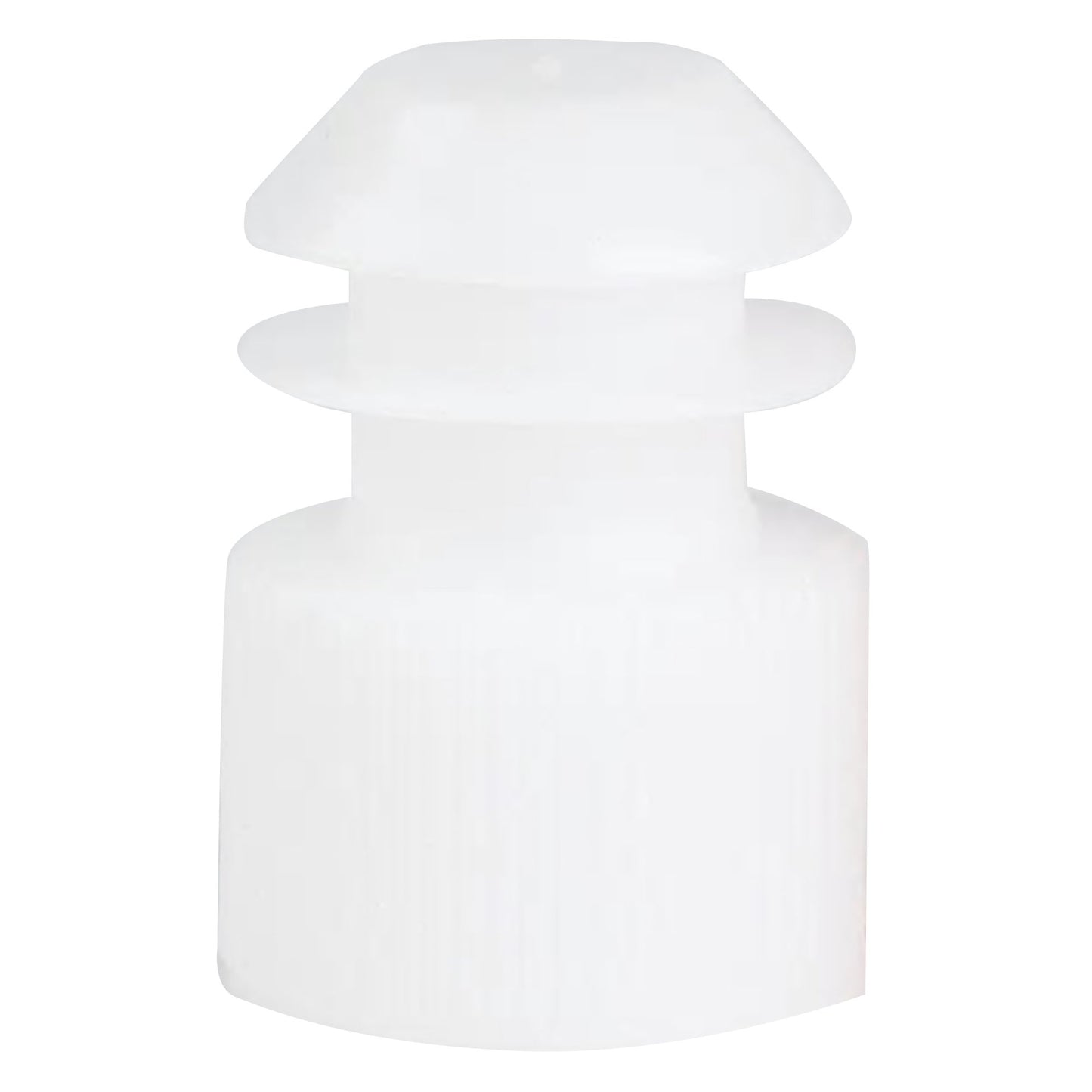 CAP, VAC TUBE WHT 16MM