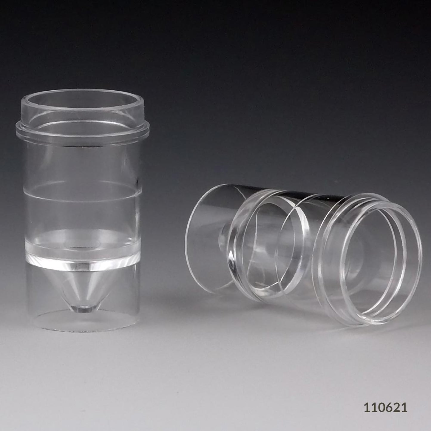 CUP, SAMPLE POLYSTYRENE 2ML