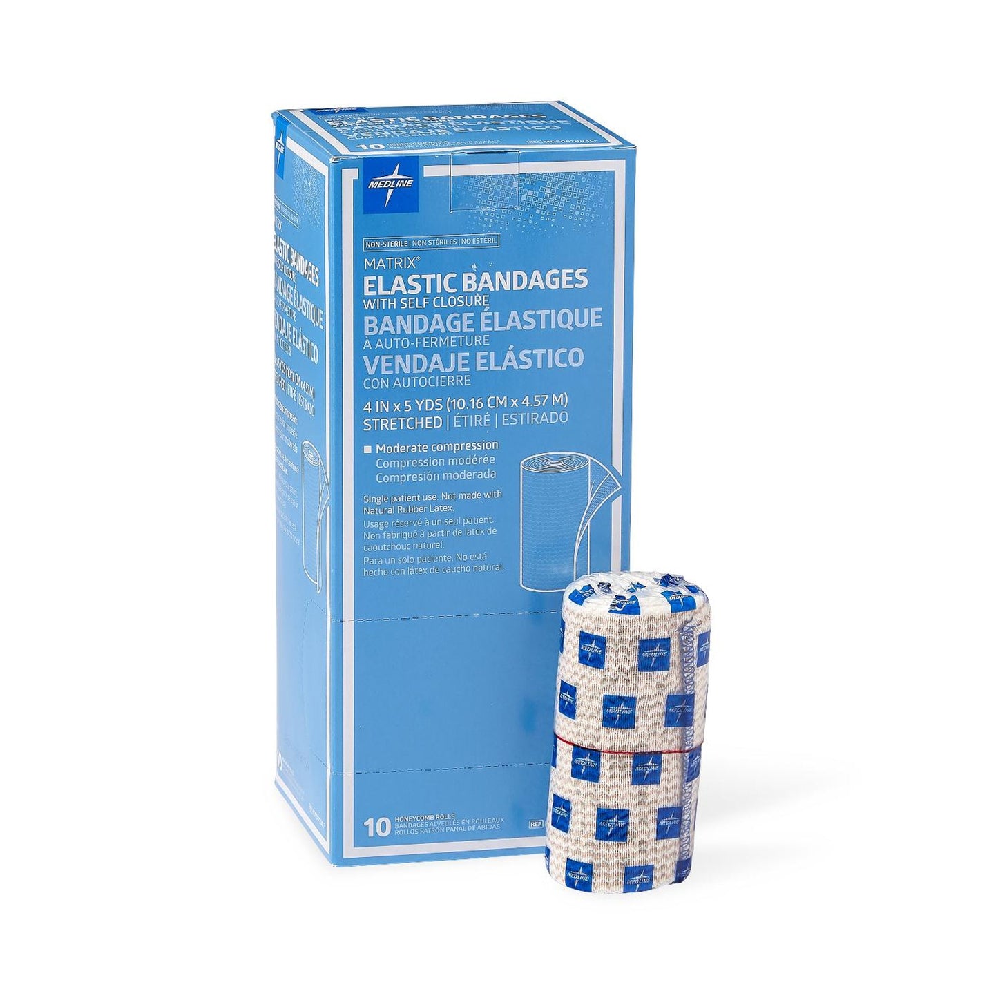 BANDAGE, ELAS MATRIX LF 4"X5YD MEDLNE