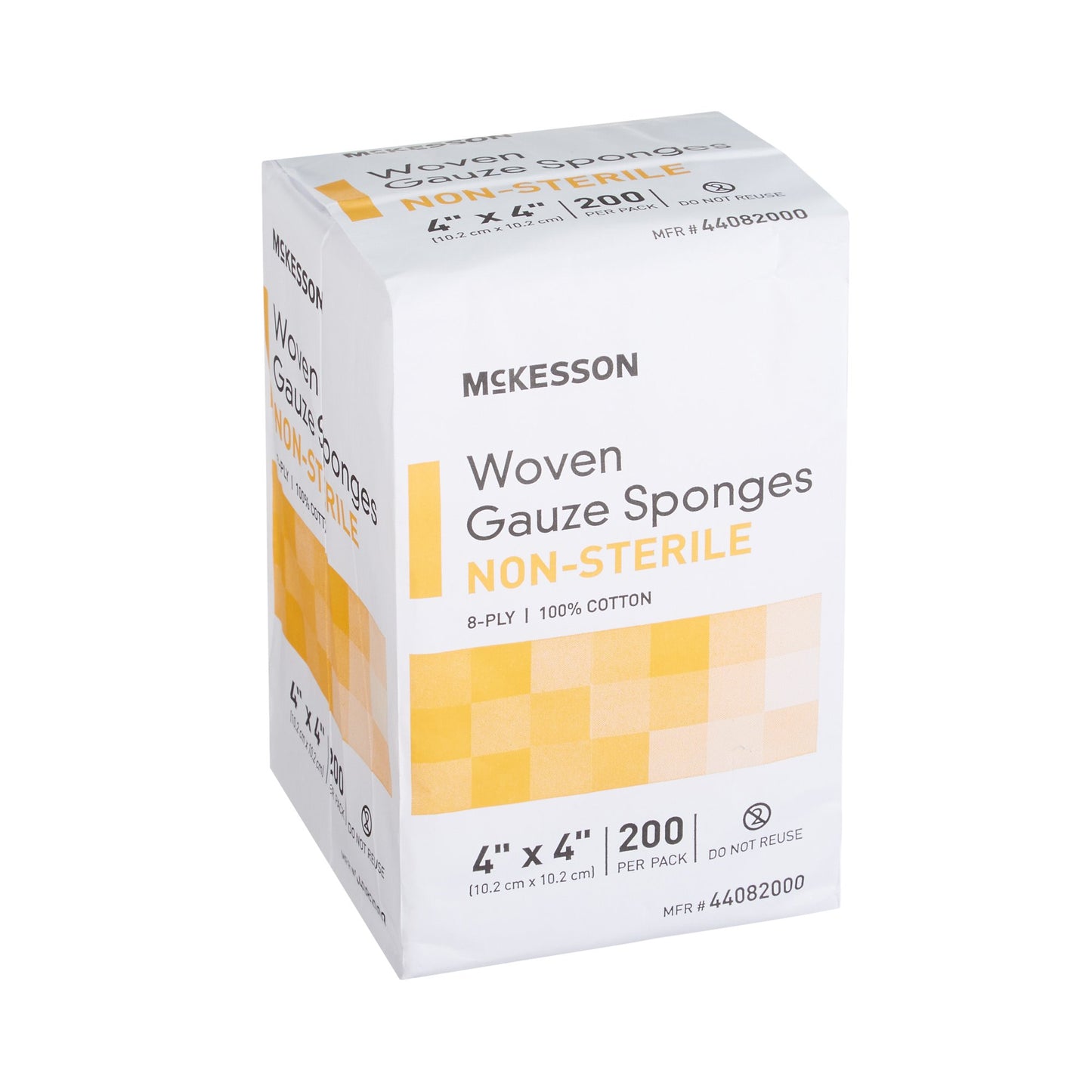 SPONGE, GAUZE 8PLY N/S 4"X4"