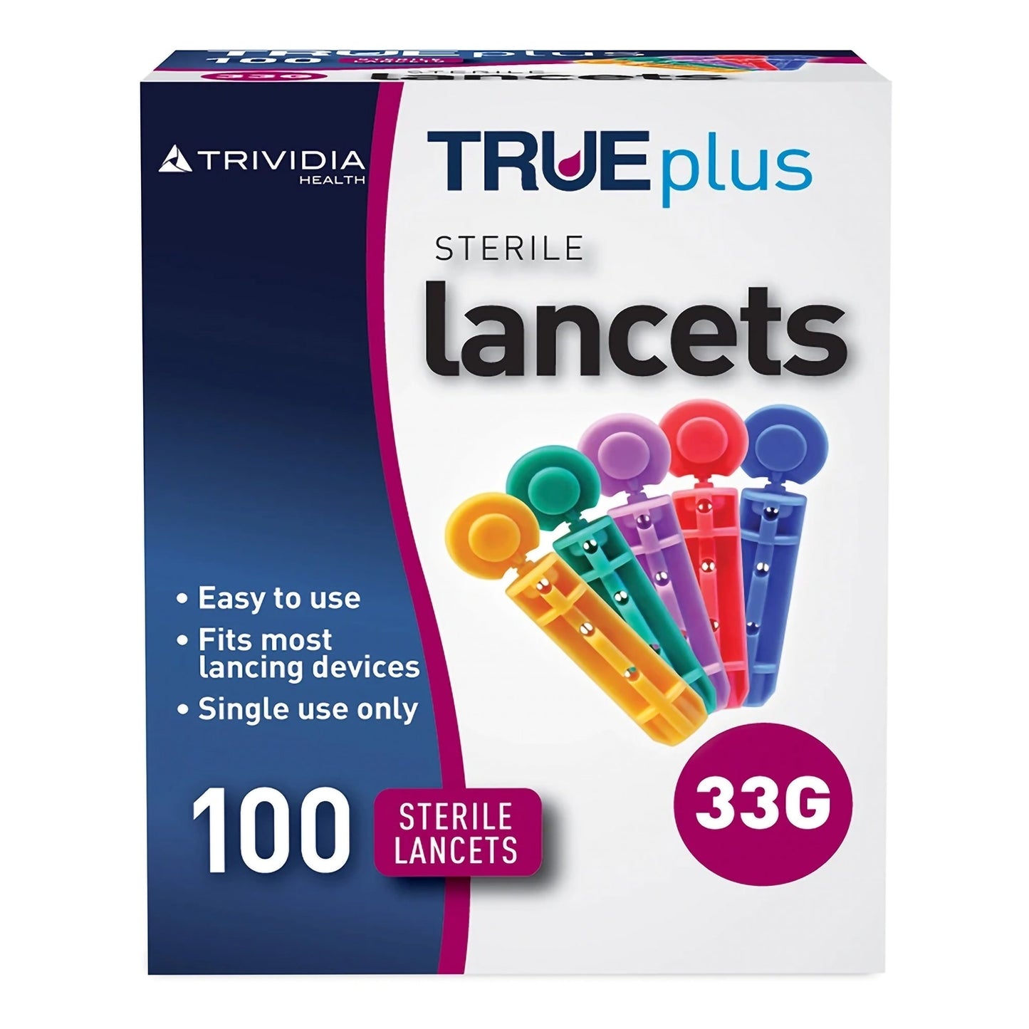 LANCET, TRUEPLUS MIXED COLOR 33G