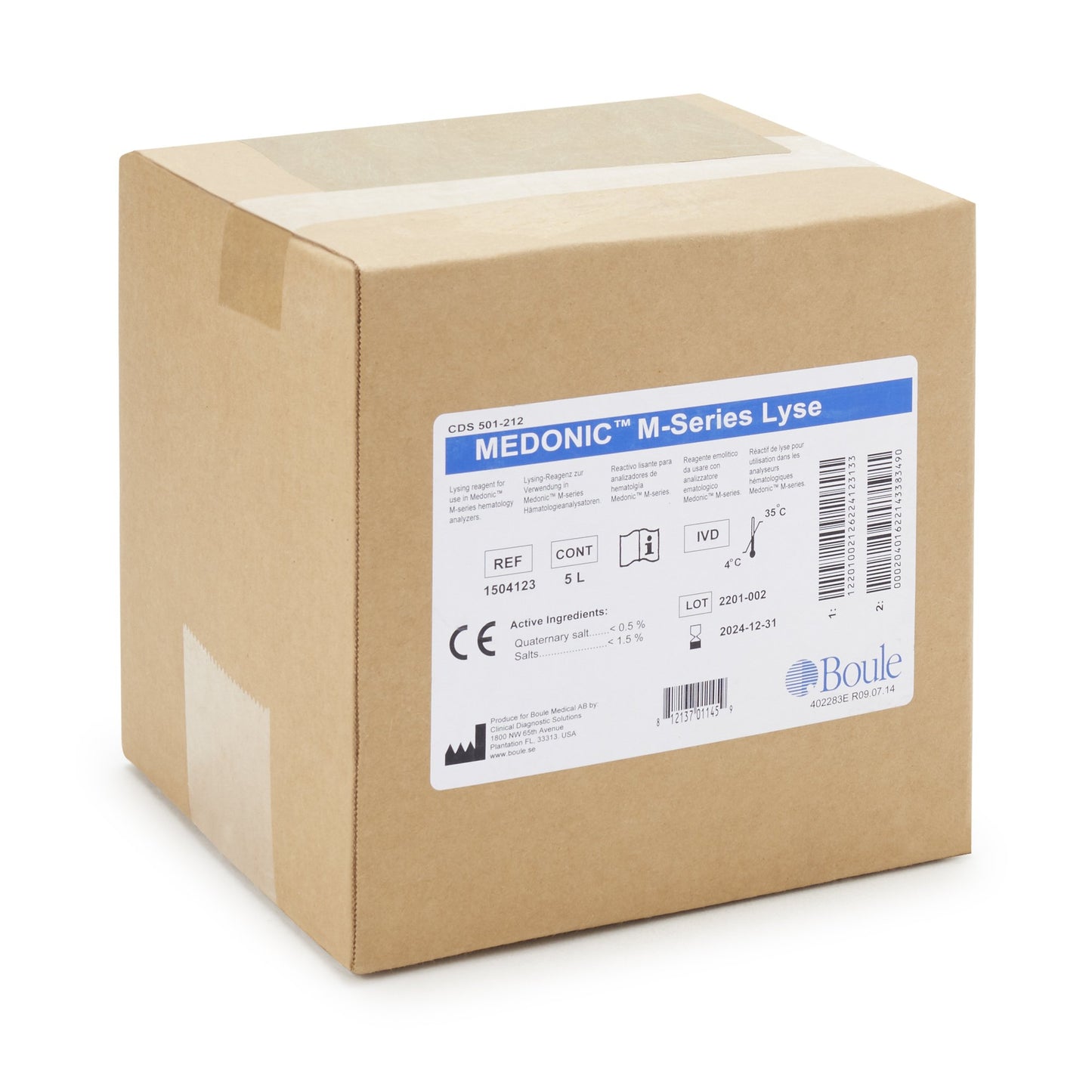 REAGENT, M-SERIES 5LITER BULKLYTIC CLINIC