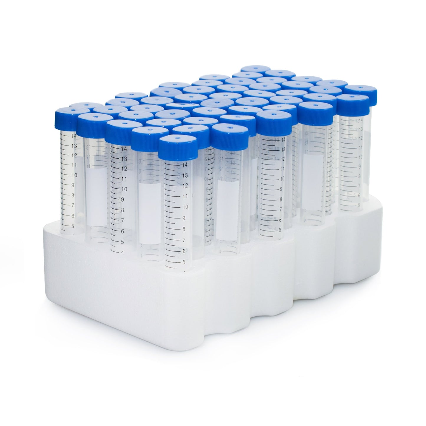 TUBE, CENTRIFUGE STR RACKED BLU 15ML