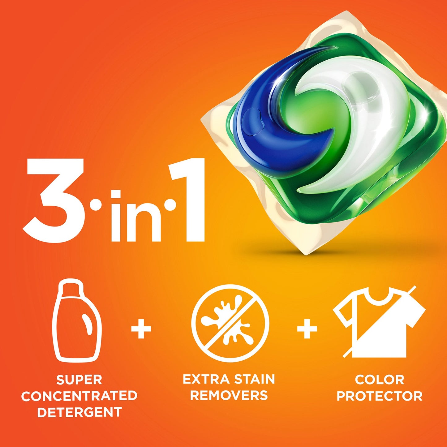 DETERGENT, LAUNDRY TIDE PODS (35/PK 4PK/CS) SALFLD