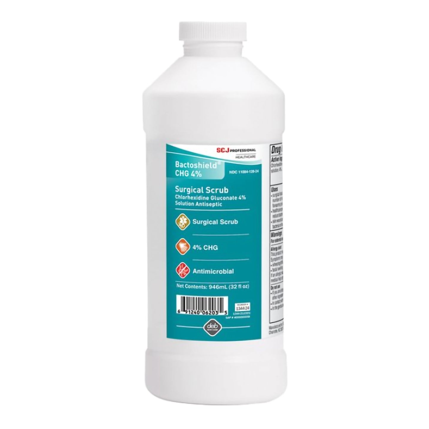 CLEANSER, BACTO-SHIELD 4% CHG32 OZ