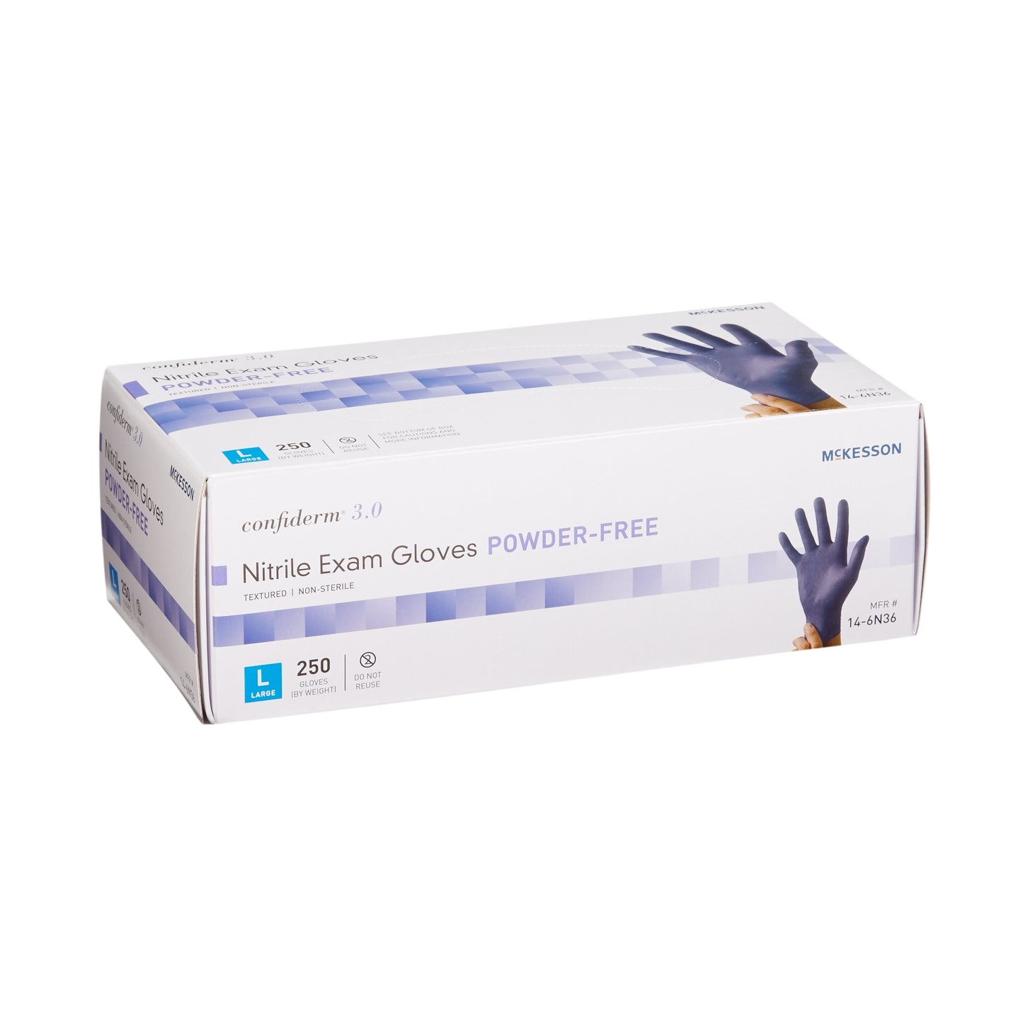 GLOVE, EXAM NTRL LG N/S 3.0