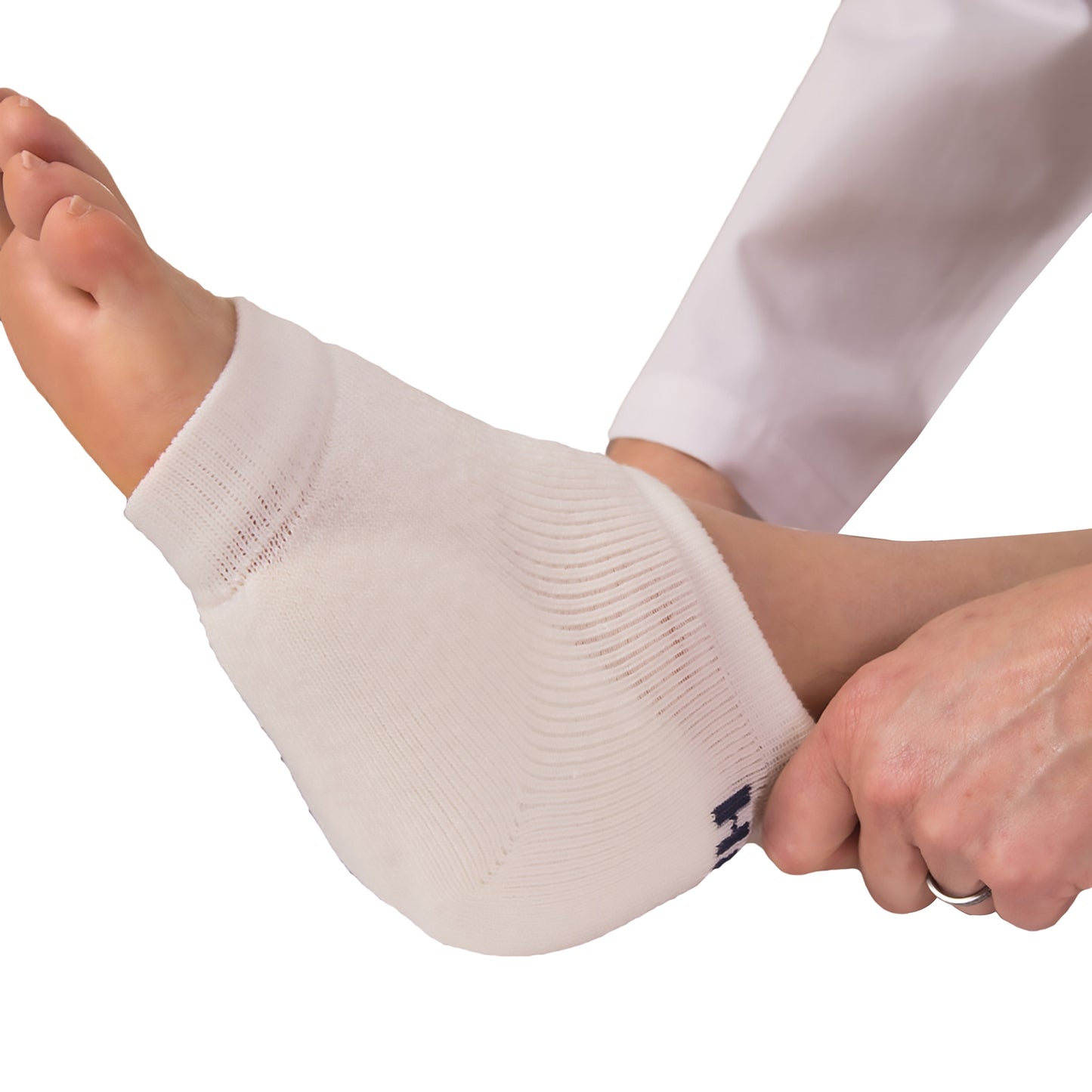 PAD, HEEL/ELBOW WHT LG
