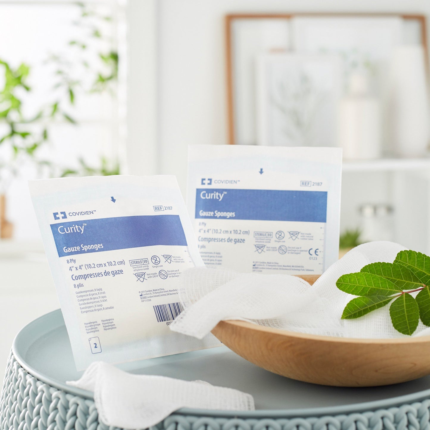 SPONGE, GAUZE 8PLY STR 4"X4"