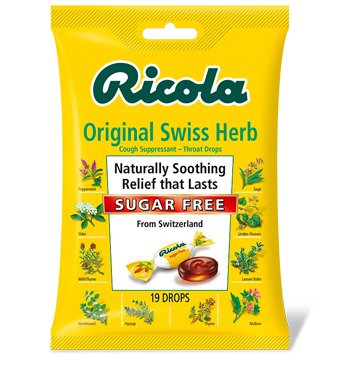 RICOLA, LOZ SWISS-HERB SUG/FREE