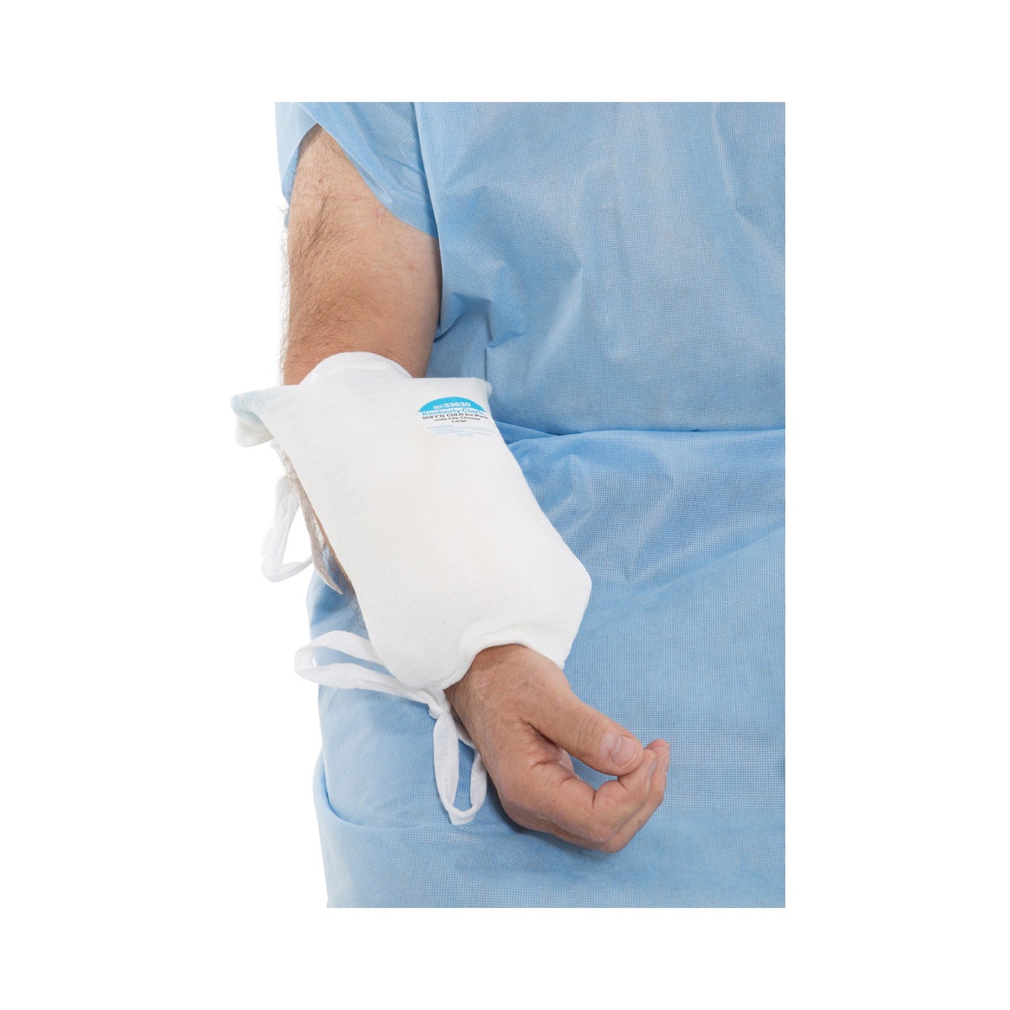 ICE PACK, W/TIES LG