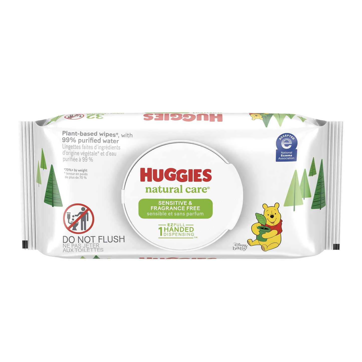 WIPE, BABY HUGGIES NATURAL CARE