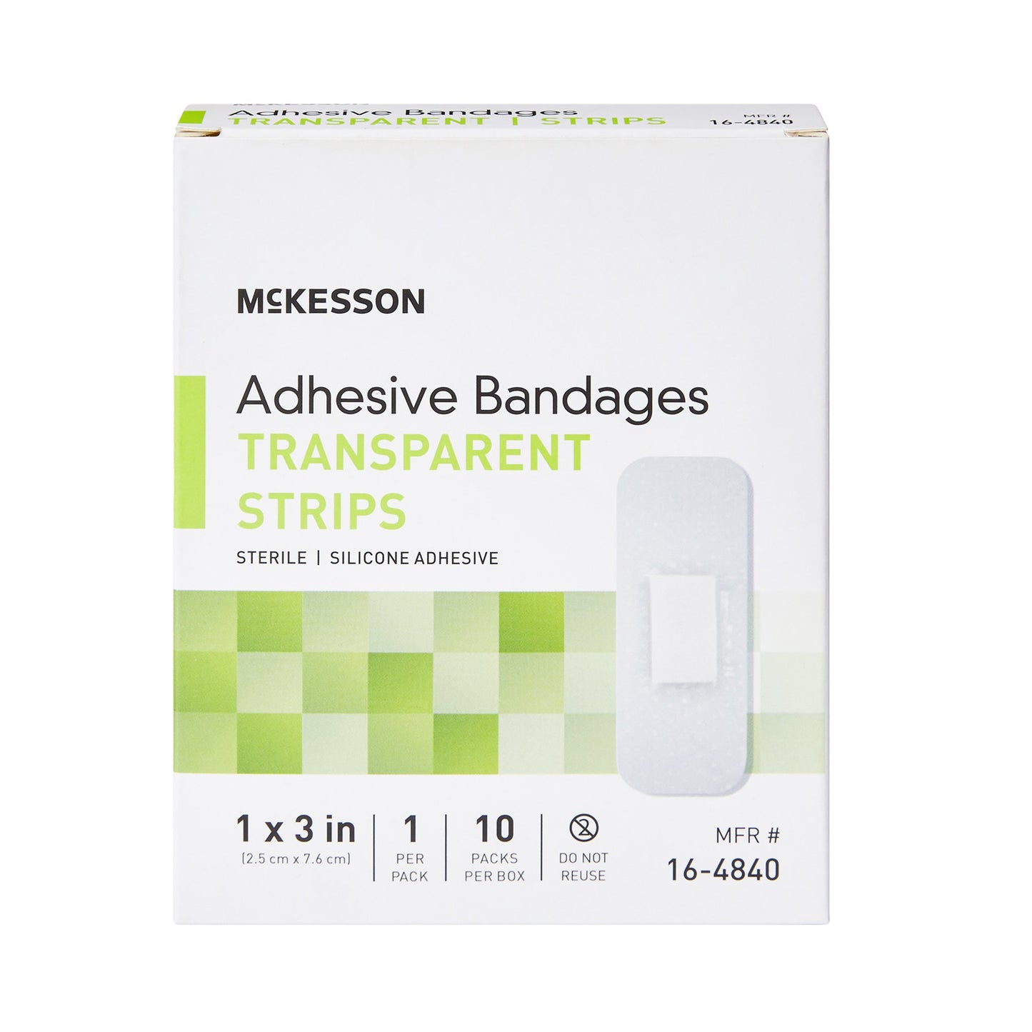 BANDAGE, ADHSV SHR SILICONE STRIP 1" X 3"