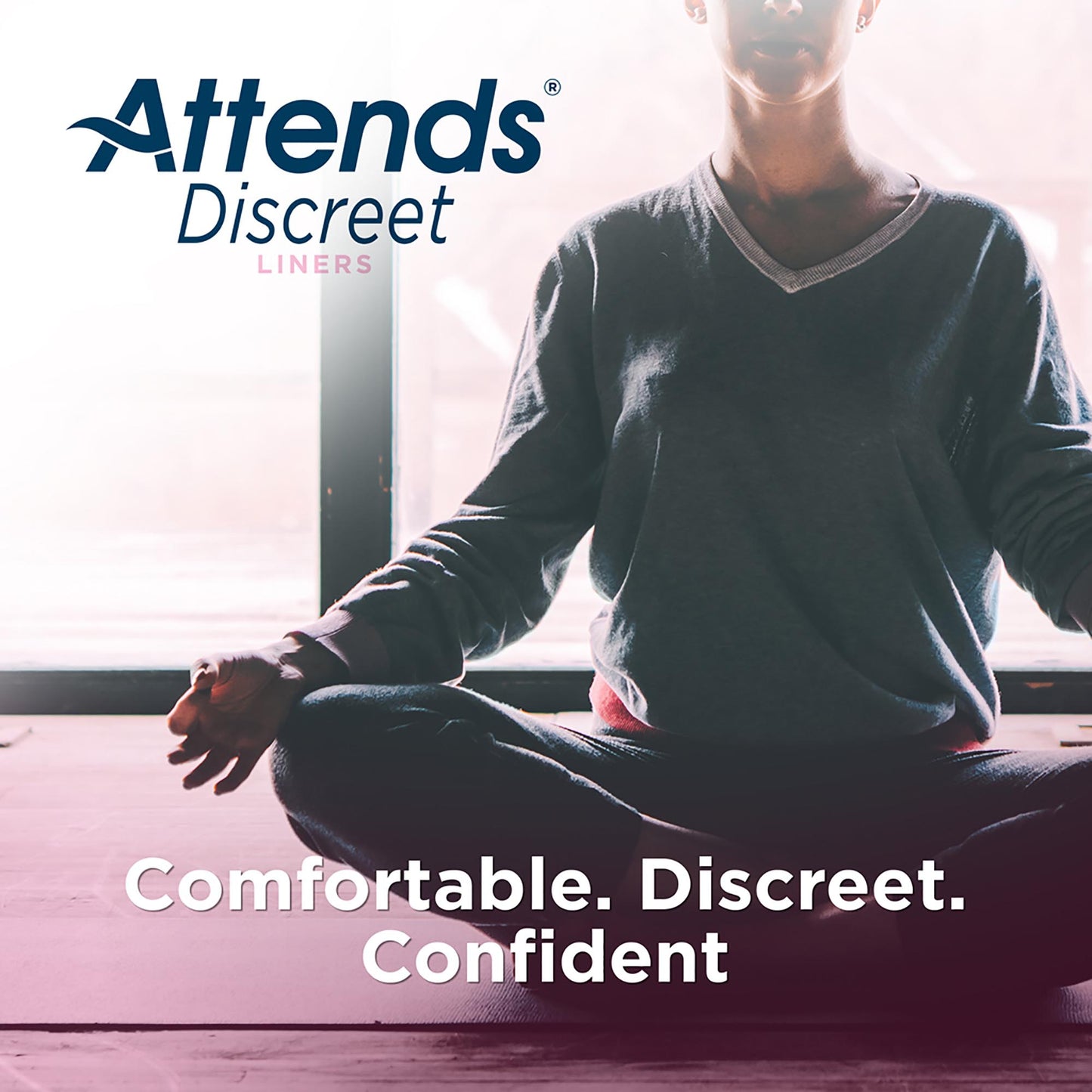 LINER, PANTY ATTENDS DISCREETULTRA THIN