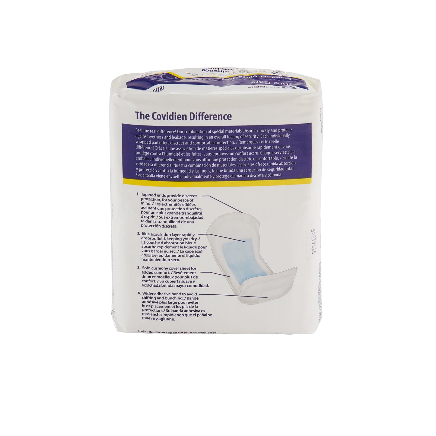 PAD, SURE CARE BLADDER CNTRL X