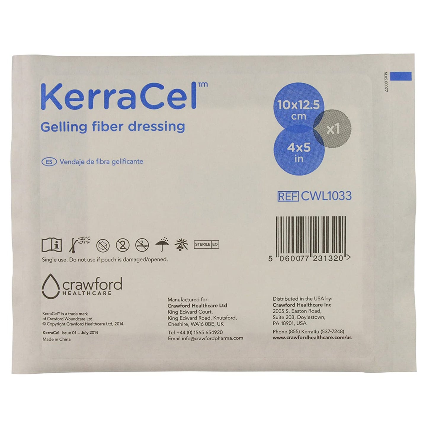 KERRACEL, HYDROCELLULAR HEEL DRSG STR NON ADH 4"X5"