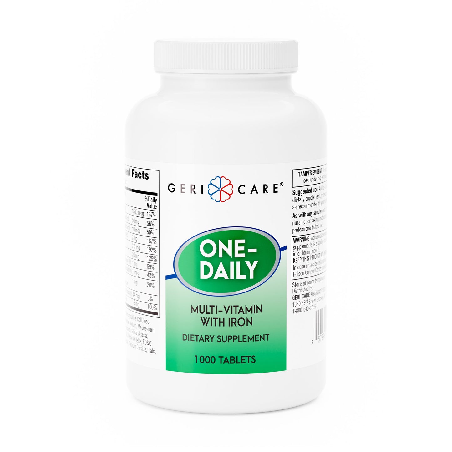 MULTI VIT, TAB W/IRON 1000S