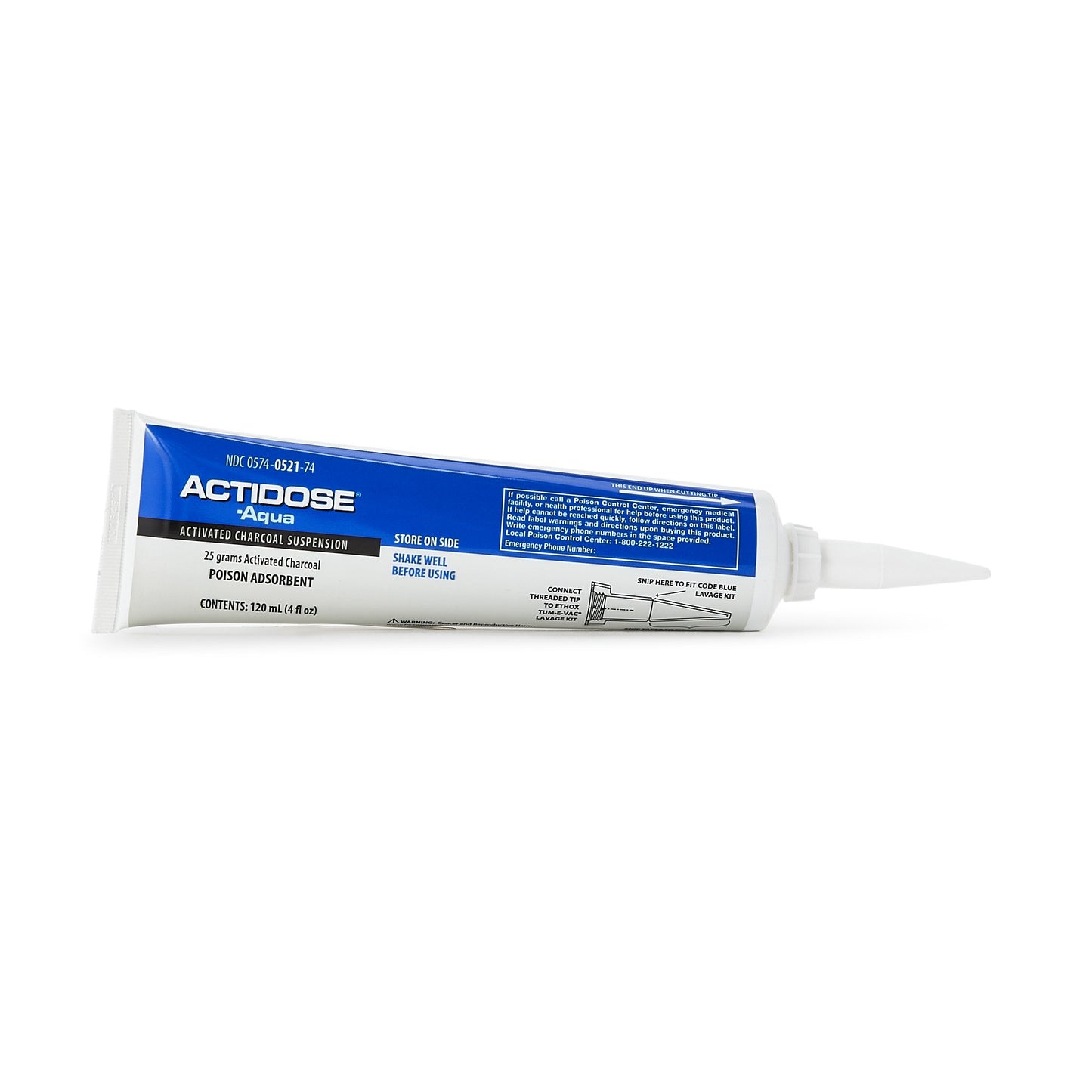 ACTIDOSE-AQUA, ORAL SUSP TUBE 25GM/120ML