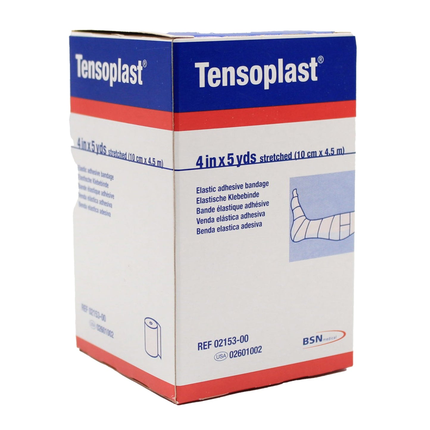 BANDAGE, ELAS ADHSV TENSOPLASTBGE 4"X5YDS