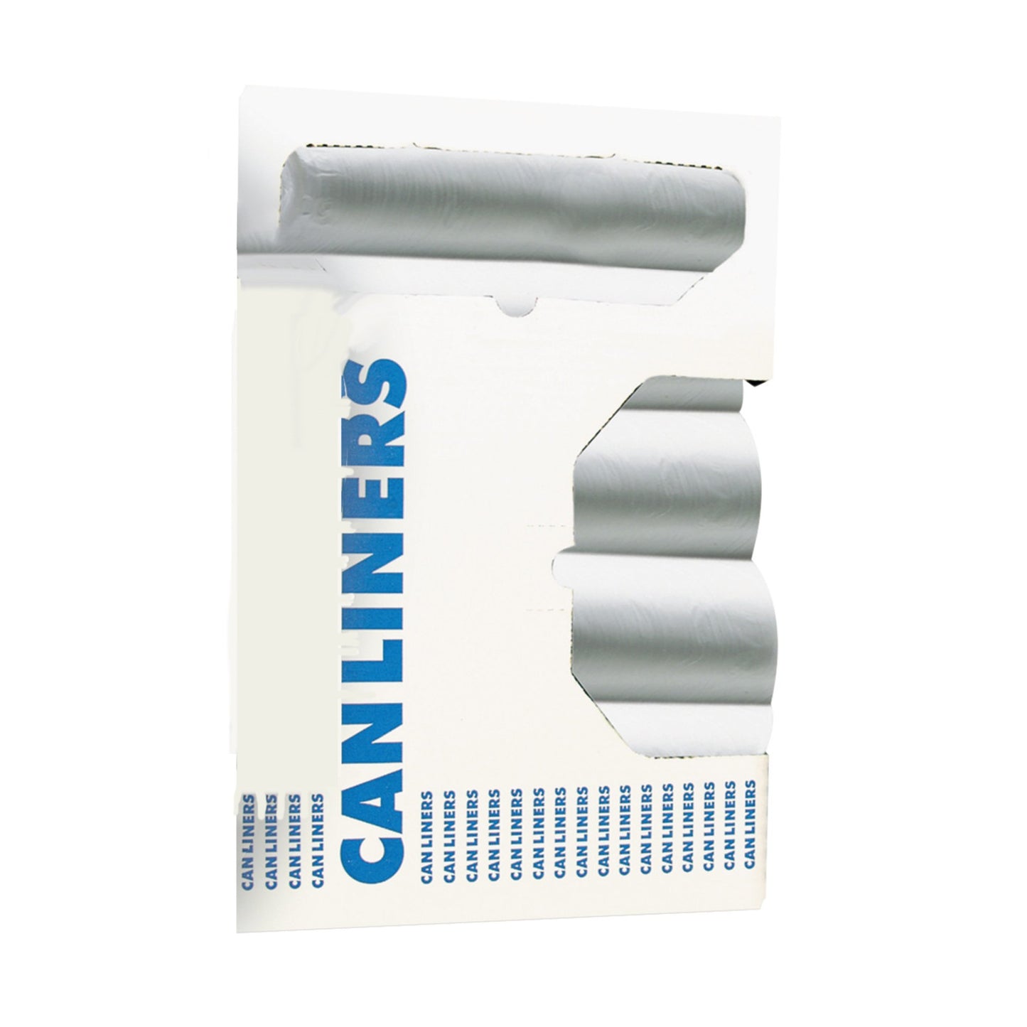 LINER, TRASH CLR 10MIC 30X37