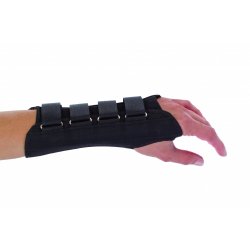 WRIST SUPPORT, CNTRD W/STAYS RT SM DJORTH