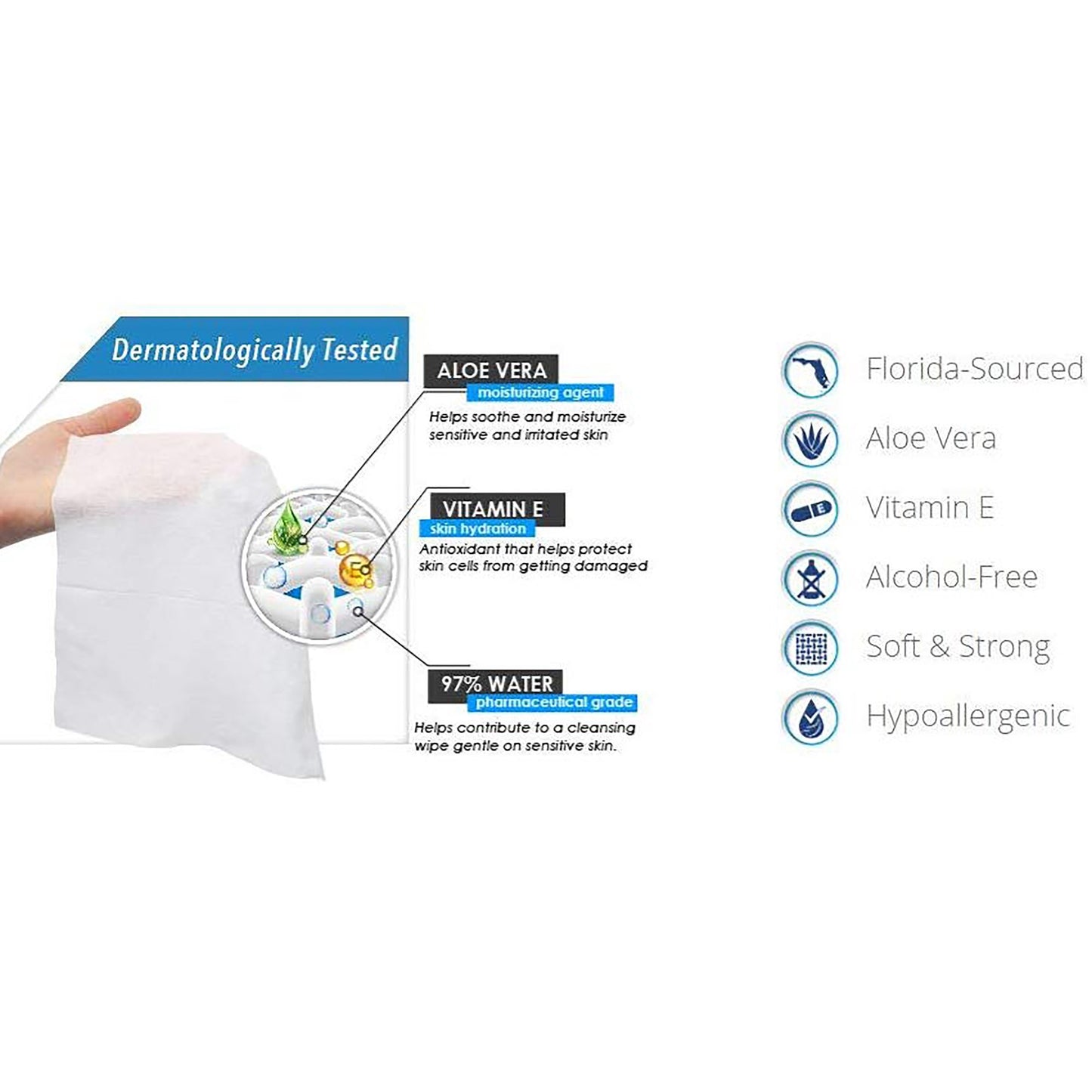 WIPE, CLEANSING INCONT ABENA PRE-MOISTENED